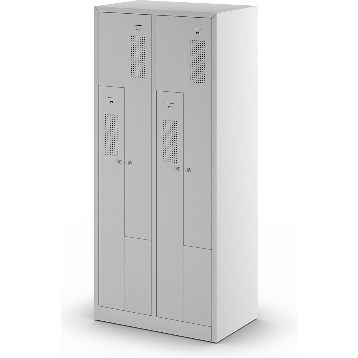 AMSTERDAM Z cloakroom locker – eurokraft basic (Product illustration 13)-12