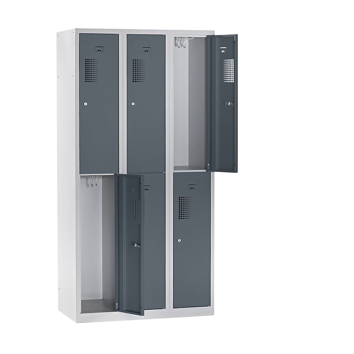 AMSTERDAM cloakroom locker – eurokraft basic (Product illustration 32)-31