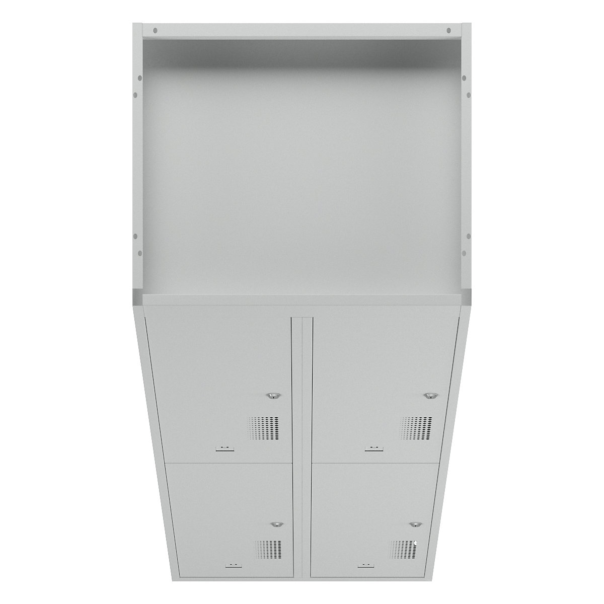 AMSTERDAM cloakroom locker – eurokraft basic (Product illustration 9)-8