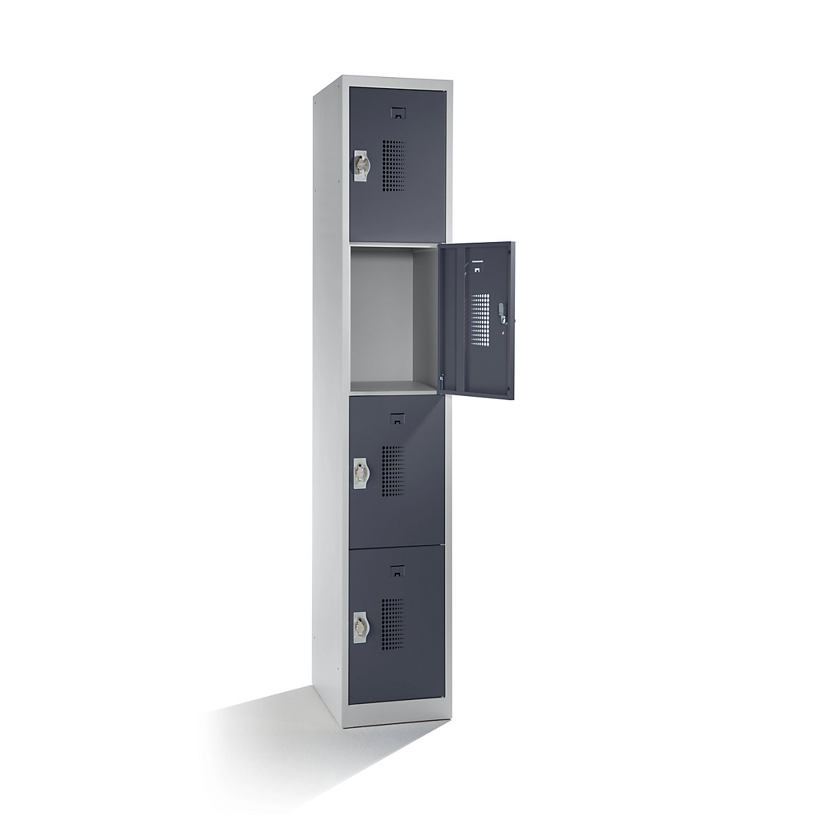 AMSTERDAM compartment locker – eurokraft basic (Product illustration 2)-1