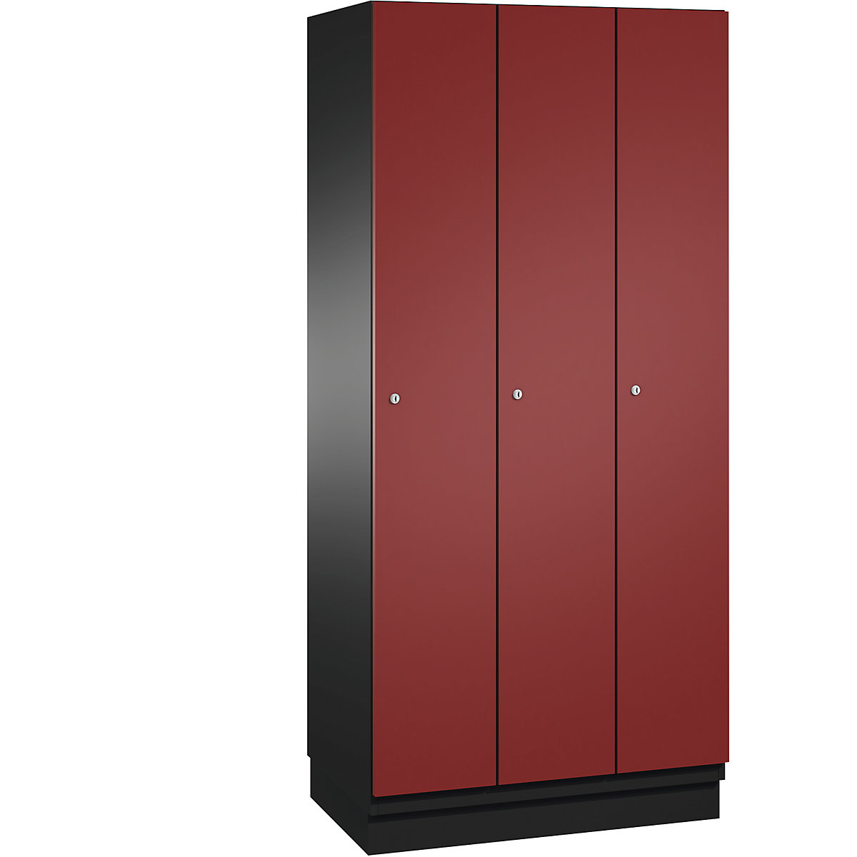 CAMBIO cloakroom locker with sheet steel doors – C+P
