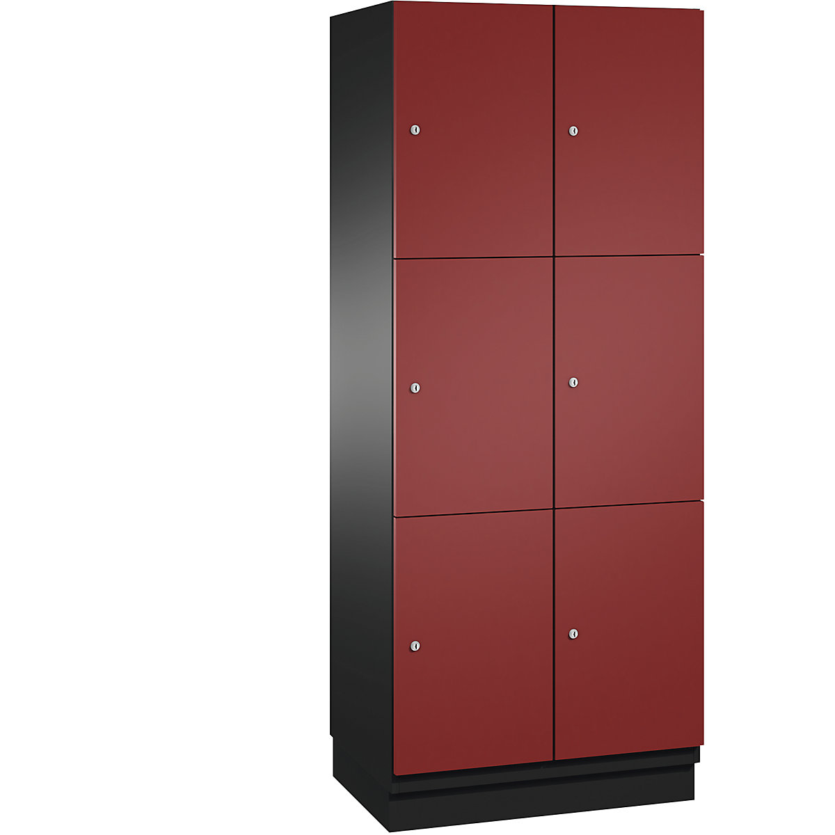 CAMBIO compartment locker with sheet steel doors – C+P