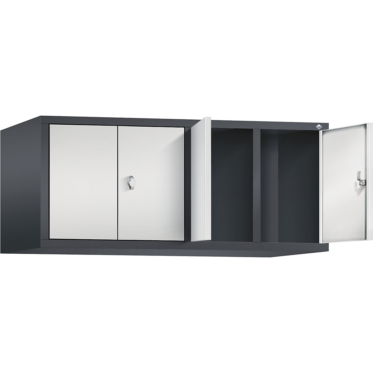 CLASSIC add-on cupboard, doors close in the middle – C+P (Product illustration 2)-1