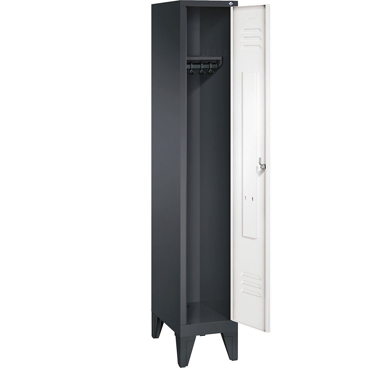 CLASSIC cloakroom locker with feet – C+P (Product illustration 26)-25