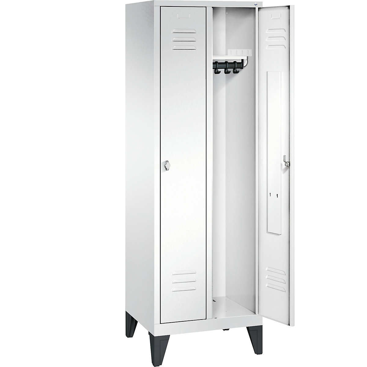 CLASSIC cloakroom locker with feet – C+P (Product illustration 18)-17