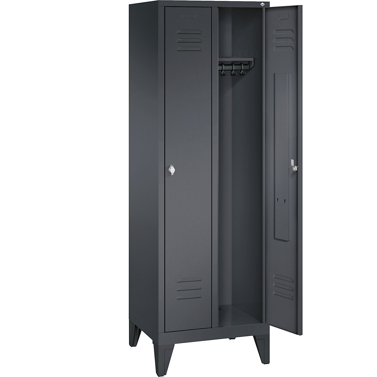 CLASSIC cloakroom locker with feet – C+P (Product illustration 21)-20