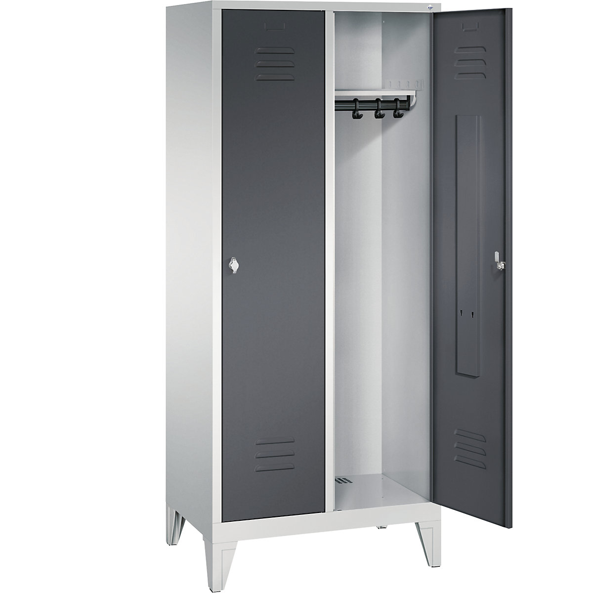 CLASSIC cloakroom locker with feet – C+P (Product illustration 18)-17