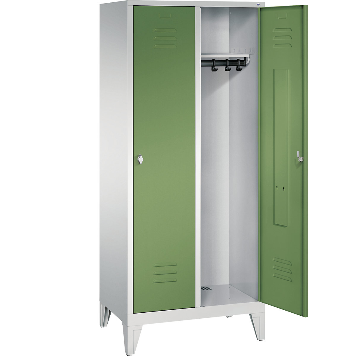 CLASSIC cloakroom locker with feet – C+P (Product illustration 25)-24