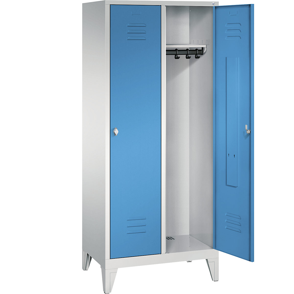 CLASSIC cloakroom locker with feet – C+P (Product illustration 28)-27
