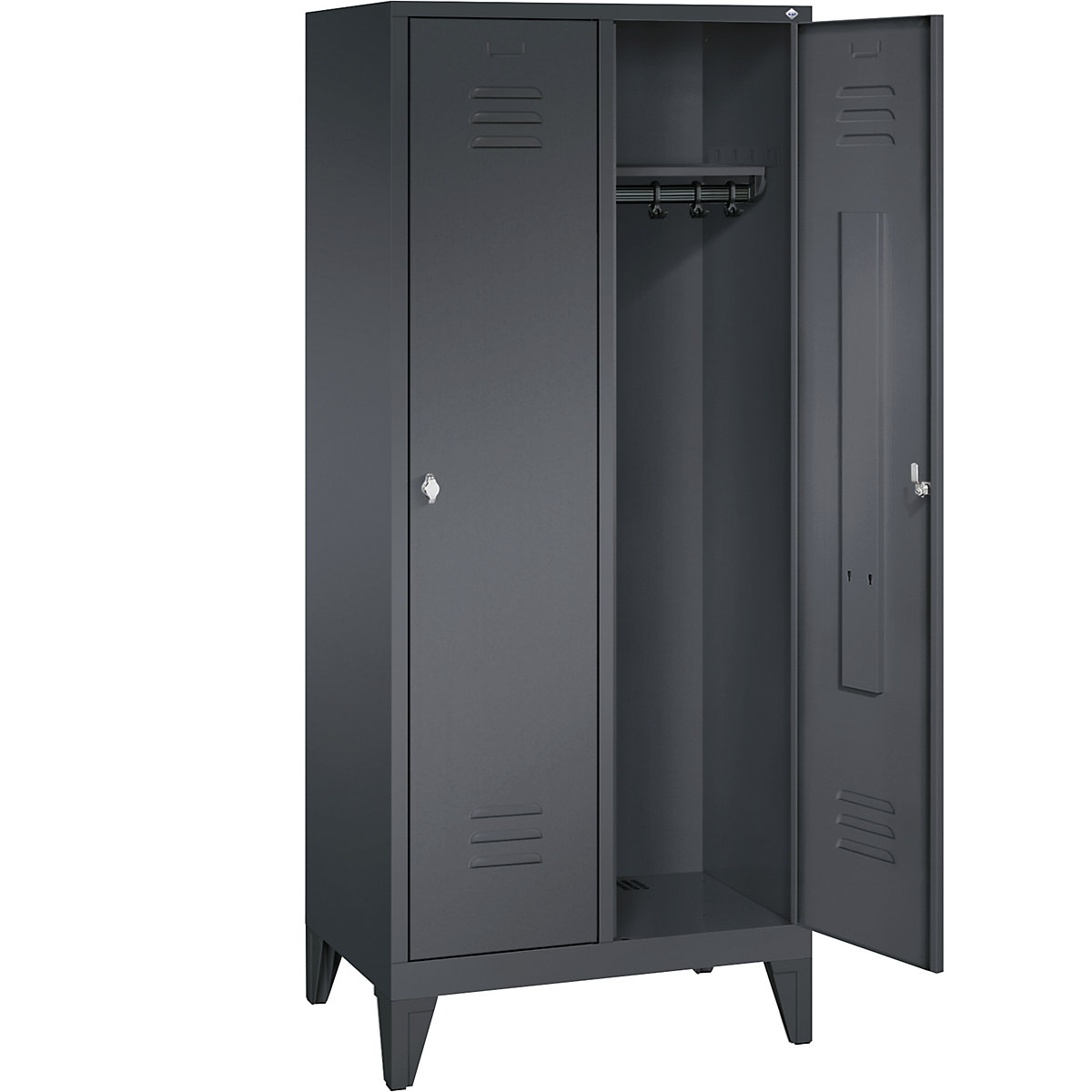 CLASSIC cloakroom locker with feet – C+P (Product illustration 21)-20