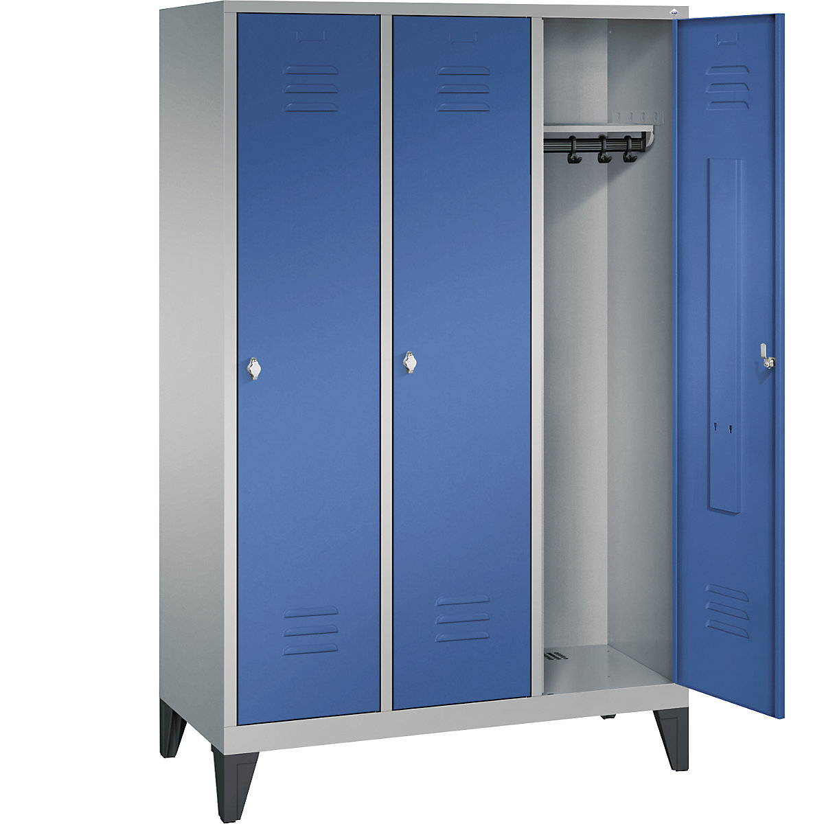 CLASSIC cloakroom locker with feet – C+P (Product illustration 26)-25