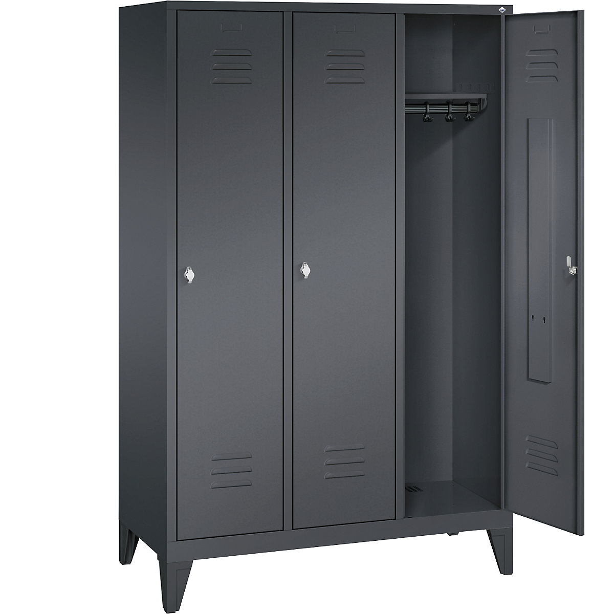 CLASSIC cloakroom locker with feet – C+P (Product illustration 22)-21