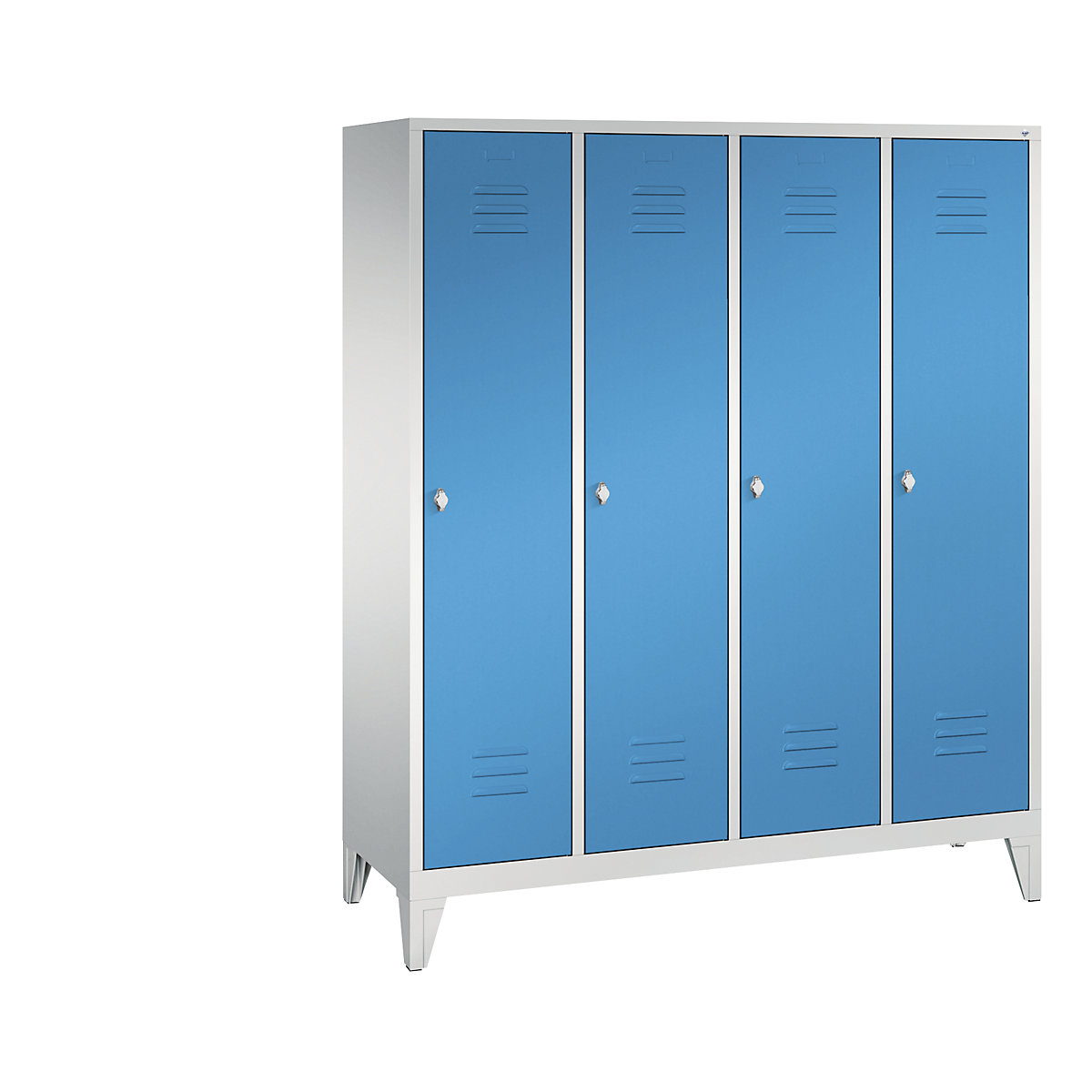 CLASSIC cloakroom locker with feet – C+P