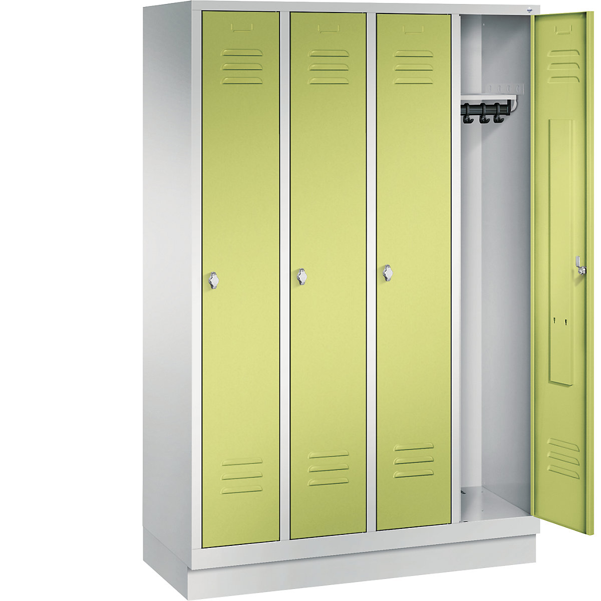 CLASSIC cloakroom locker with plinth – C+P (Product illustration 16)-15