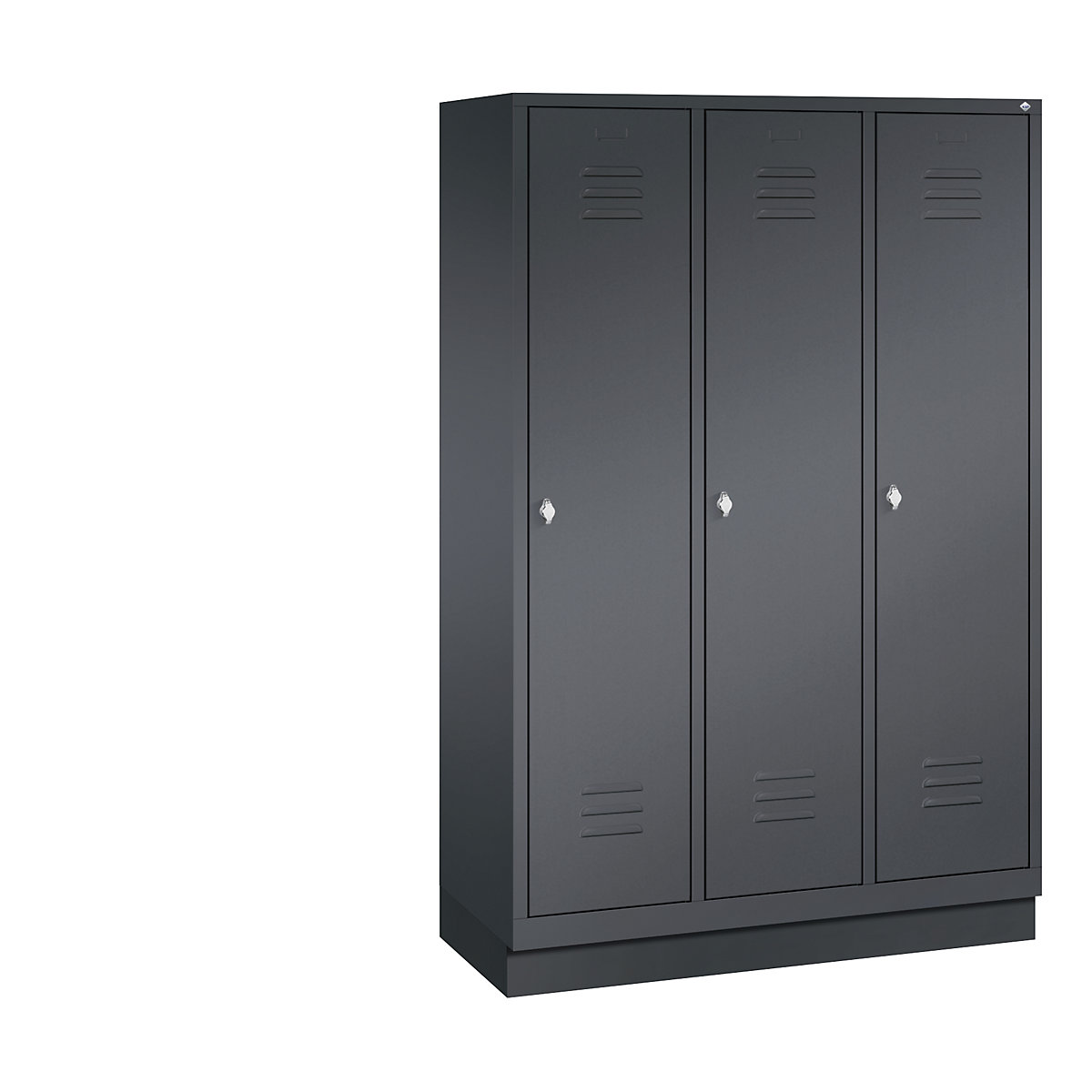CLASSIC cloakroom locker with plinth – C+P