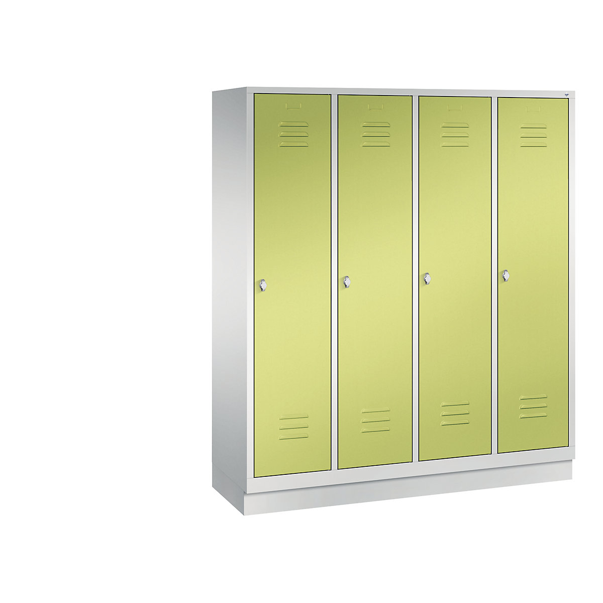 CLASSIC cloakroom locker with plinth – C+P
