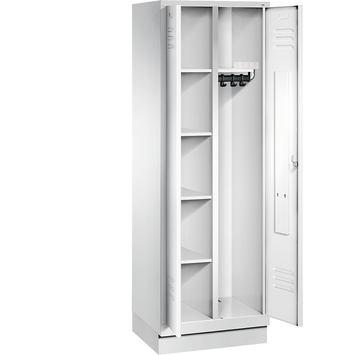 CLASSIC cloakroom locker with plinth – C+P (Product illustration 2)-1