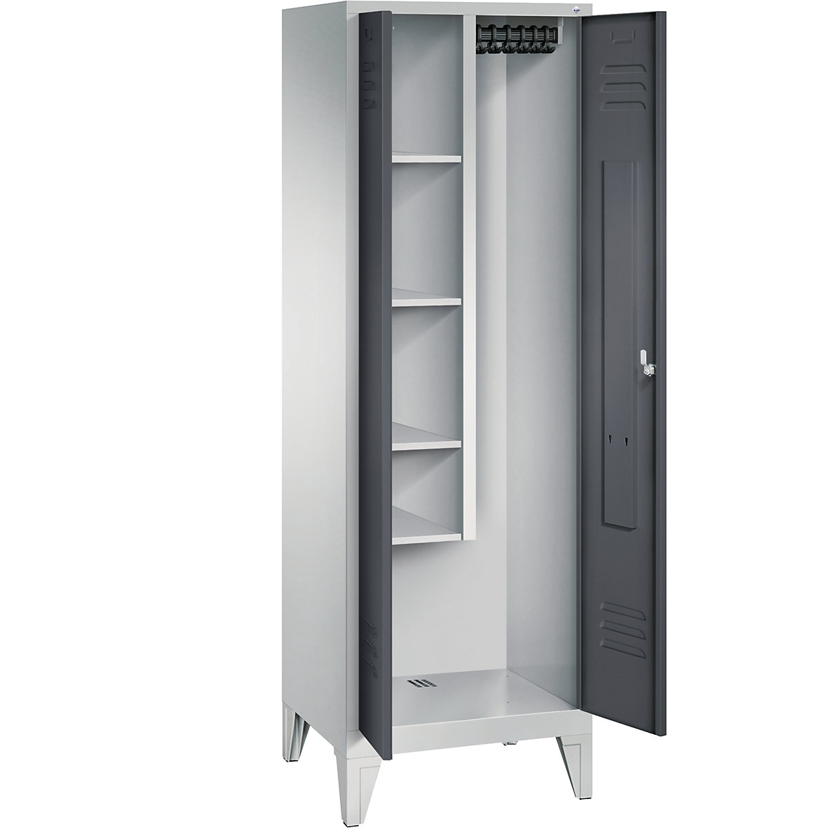 CLASSIC equipment cupboard with feet – C+P (Product illustration 28)-27