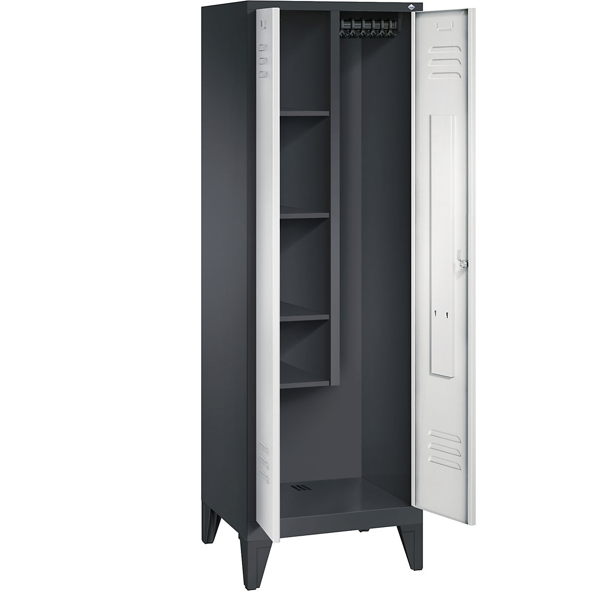 CLASSIC equipment cupboard with feet – C+P (Product illustration 21)-20