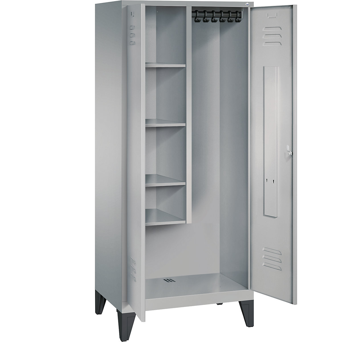 CLASSIC equipment cupboard with feet – C+P (Product illustration 21)-20