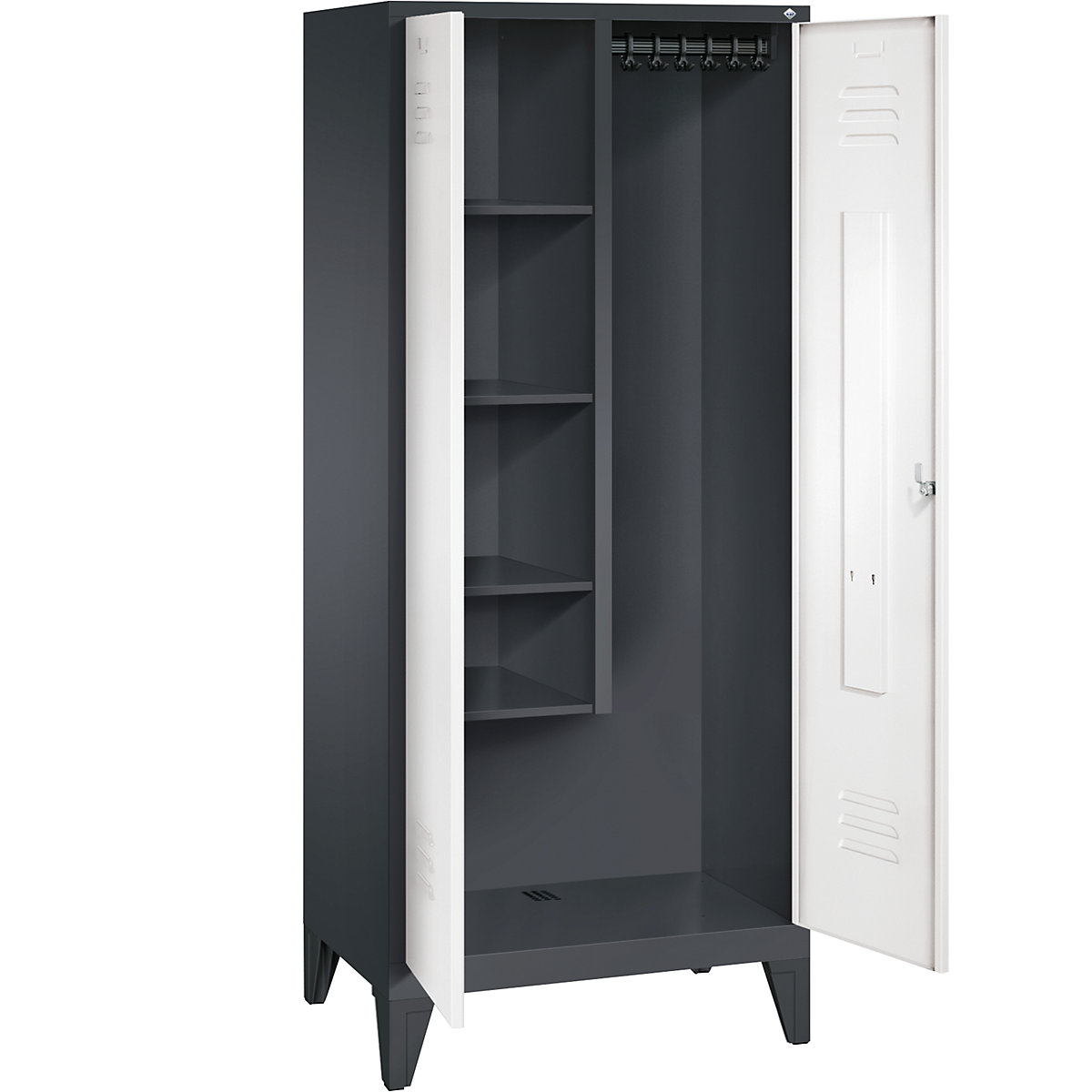 CLASSIC equipment cupboard with feet – C+P (Product illustration 27)-26
