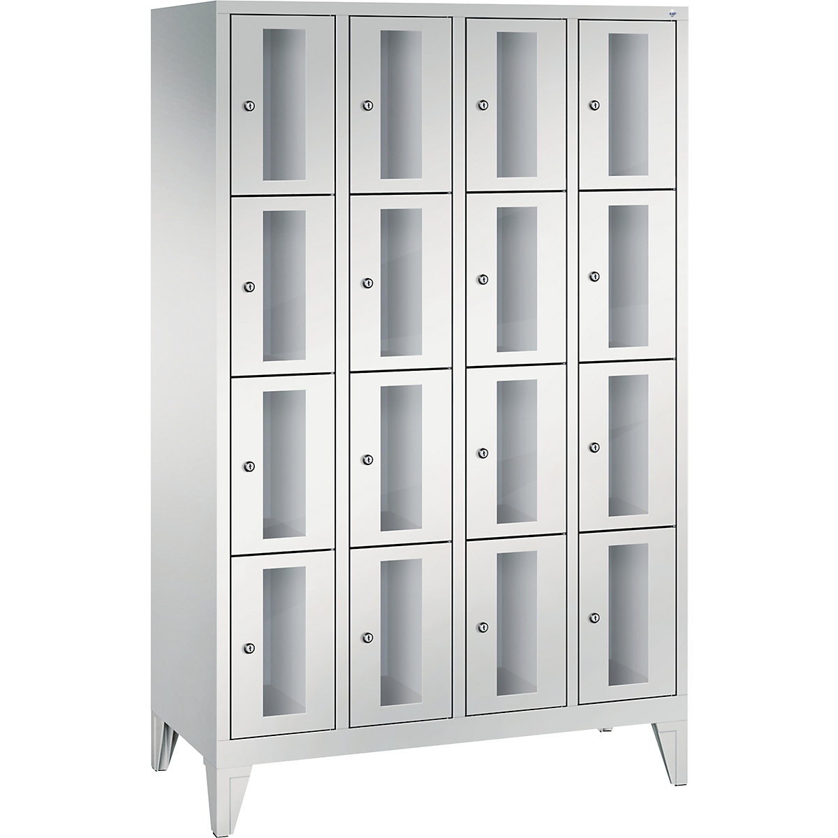 CLASSIC locker unit, compartment height 375 mm, with feet - C+P