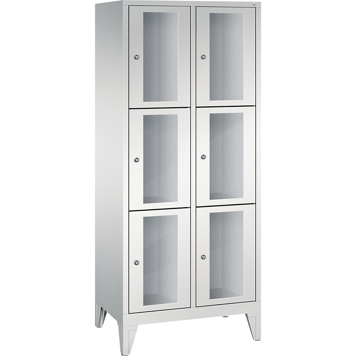 C+P – CLASSIC locker unit, compartment height 510 mm, with feet (Product illustration 14)