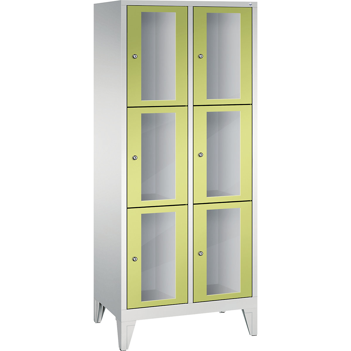 C+P – CLASSIC locker unit, compartment height 510 mm, with feet (Product illustration 12)