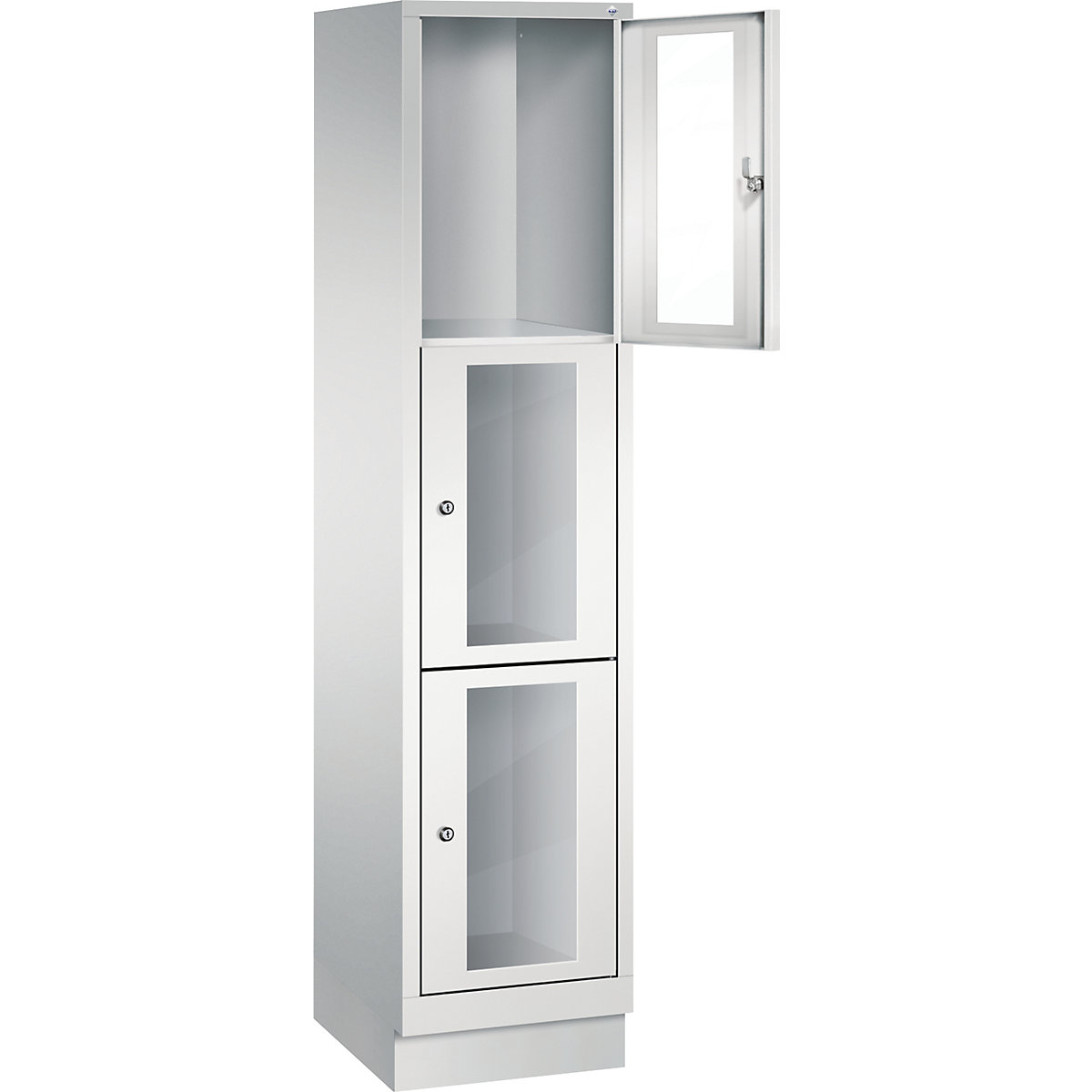 C+P – CLASSIC locker unit, compartment height 510 mm, with plinth (Product illustration 11)