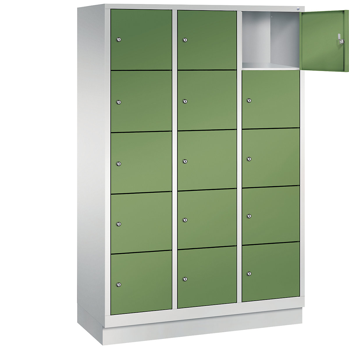 CLASSIC locker unit with plinth – C+P (Product illustration 2)-1