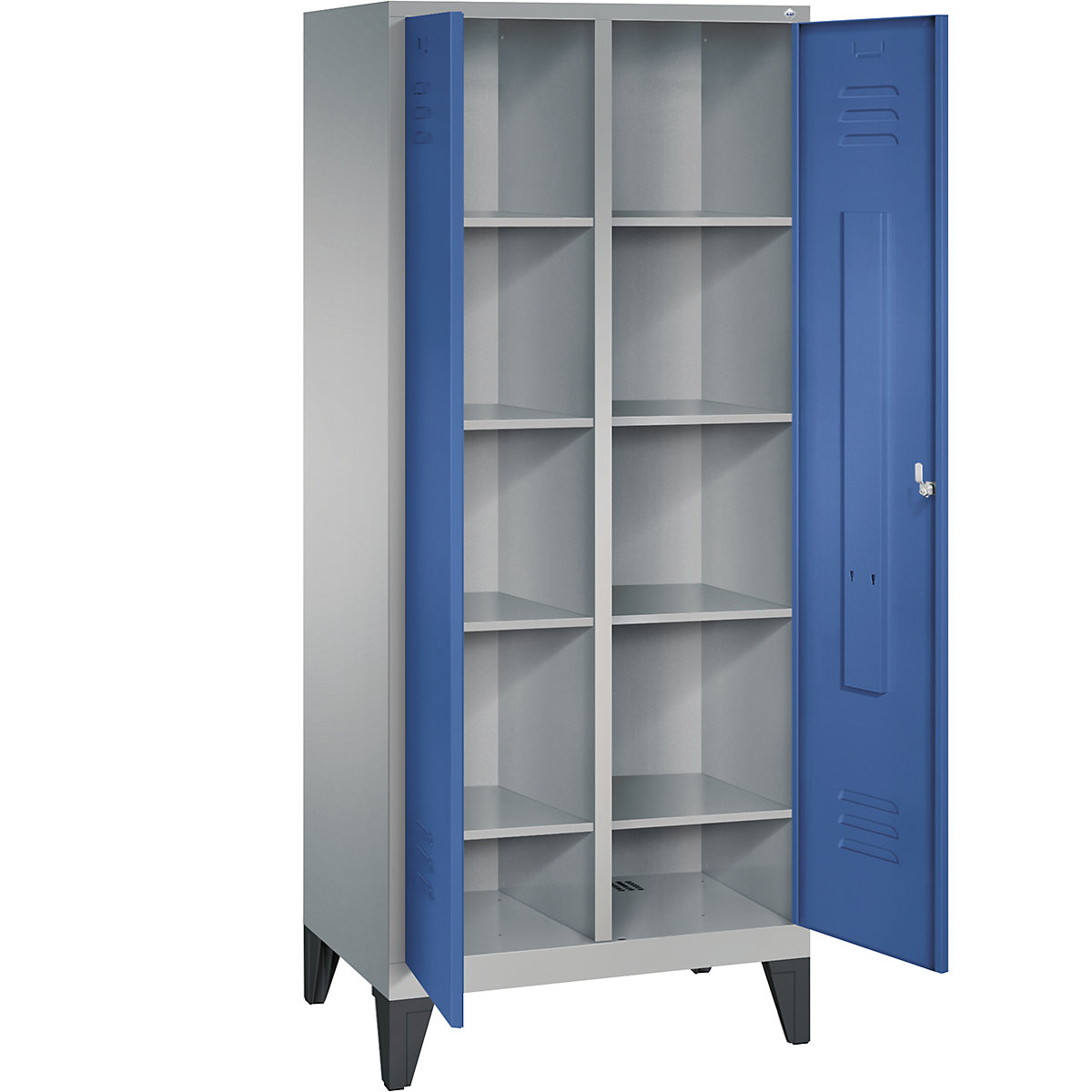 CLASSIC storage cupboard with feet, doors close in the middle – C+P (Product illustration 27)-26