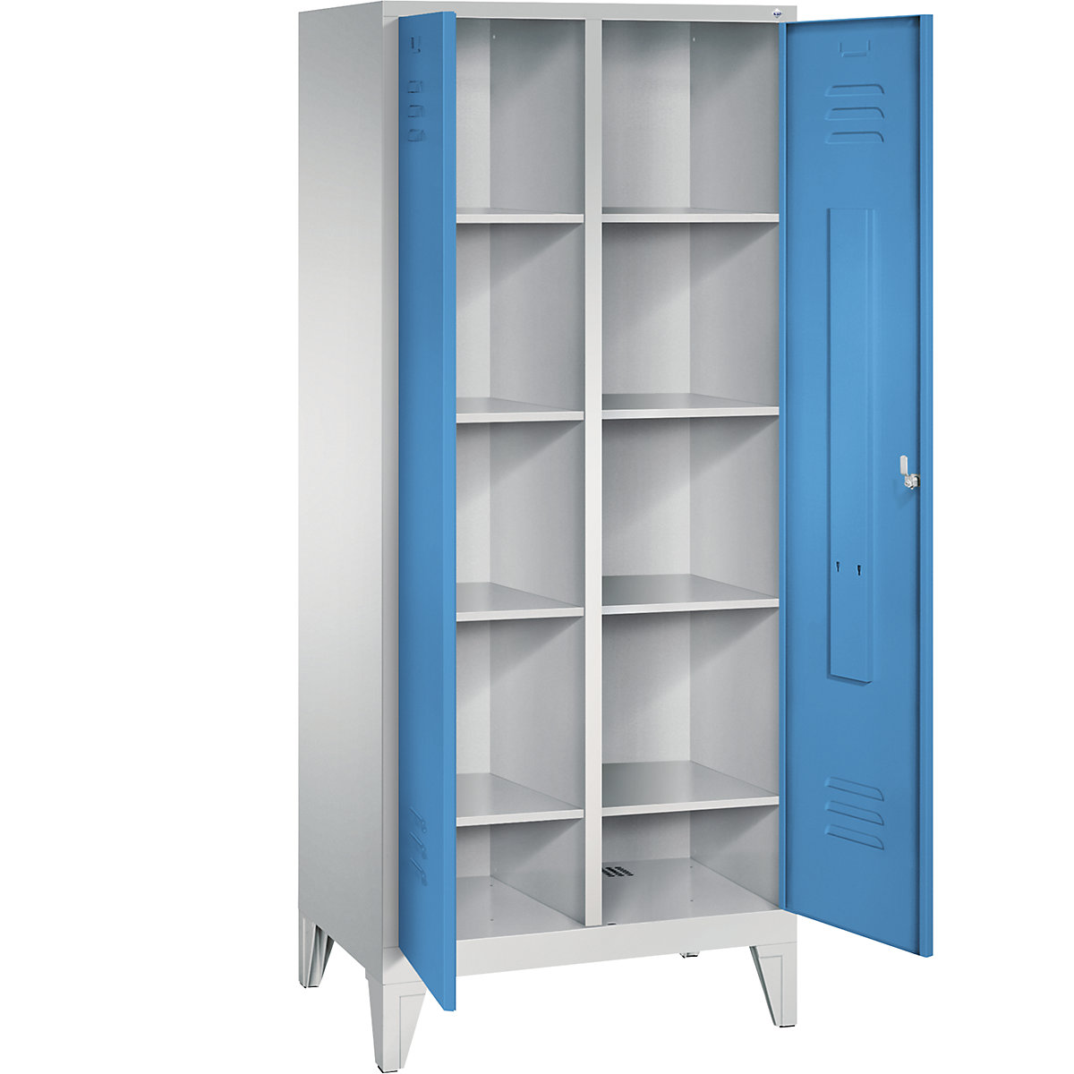 CLASSIC storage cupboard with feet, doors close in the middle – C+P (Product illustration 18)-17