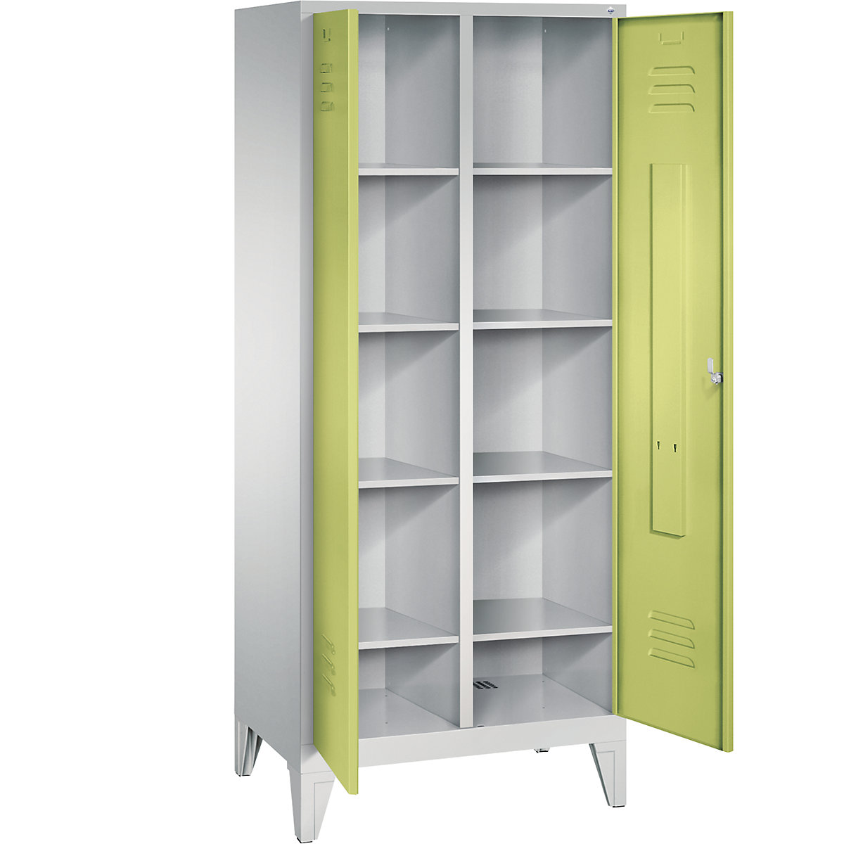 CLASSIC storage cupboard with feet, doors close in the middle – C+P (Product illustration 20)-19