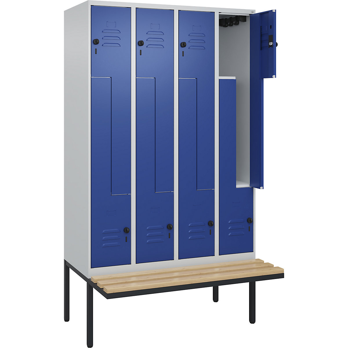 Classic PLUS bench seat Z locker - C+P