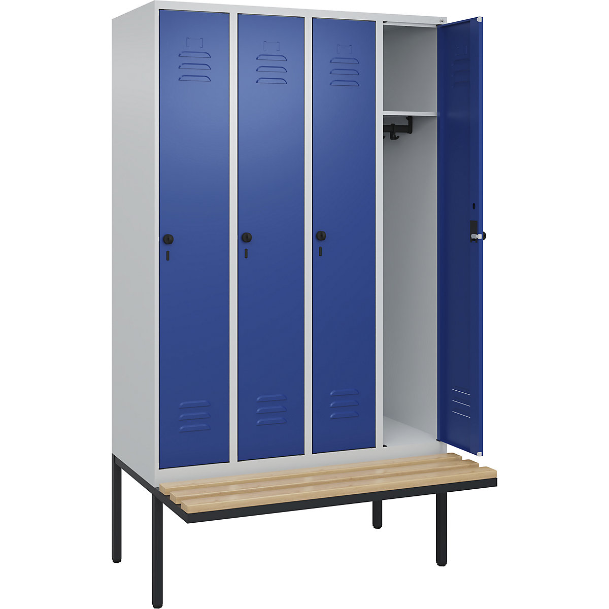 Classic PLUS bench seat clothes locker – C+P