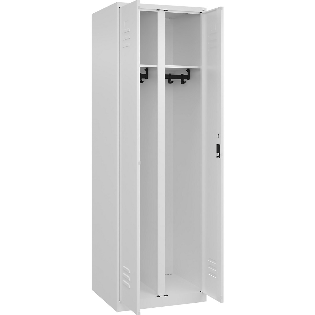 Classic PLUS black and white clothes locker - C+P