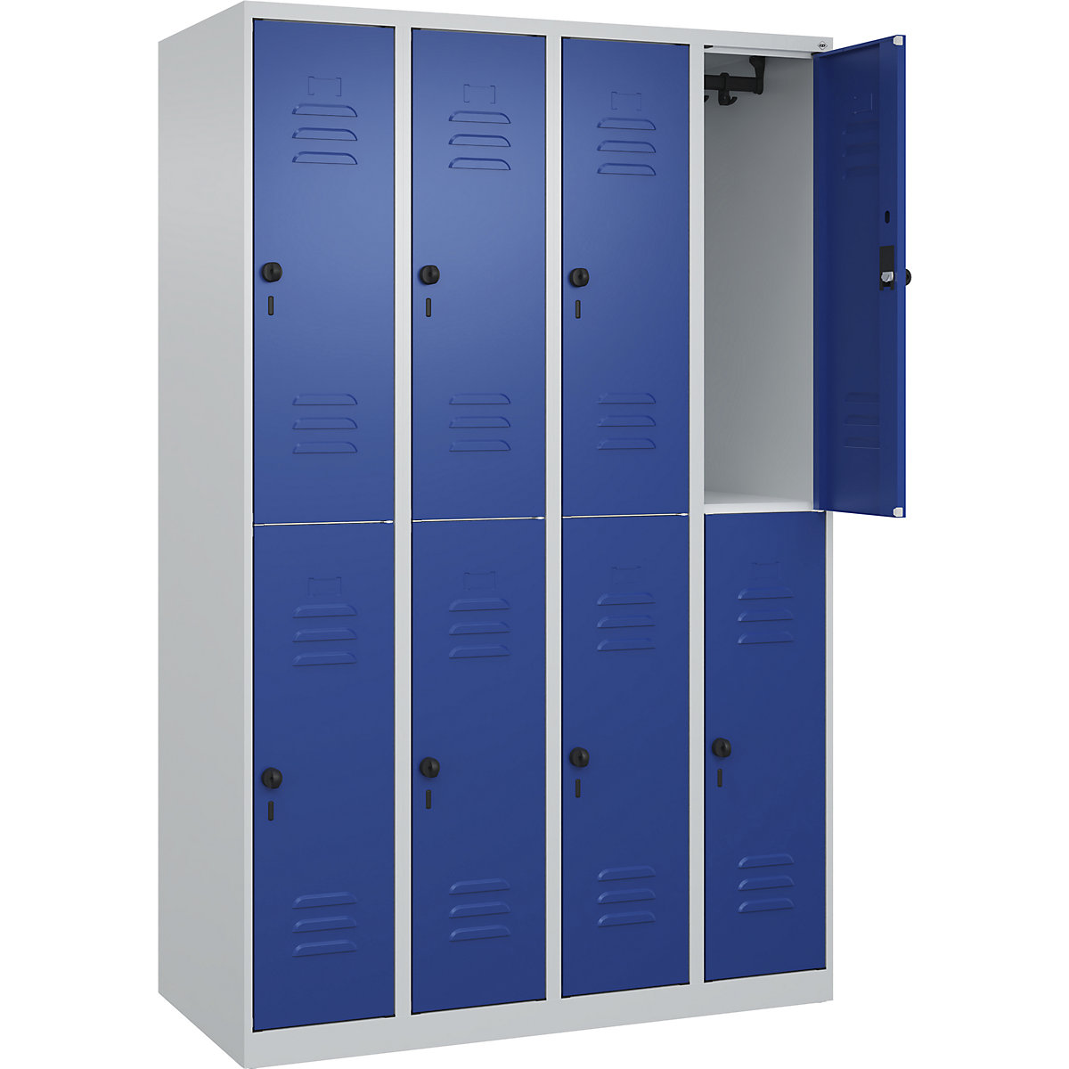 Classic PLUS double deck clothes locker - C+P