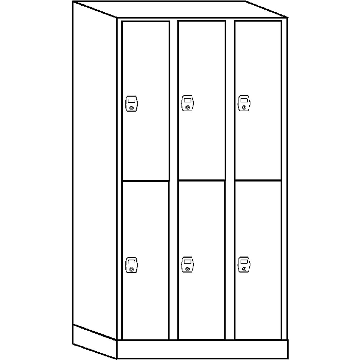 Cloakroom locker – Wolf (Product illustration 12)-11