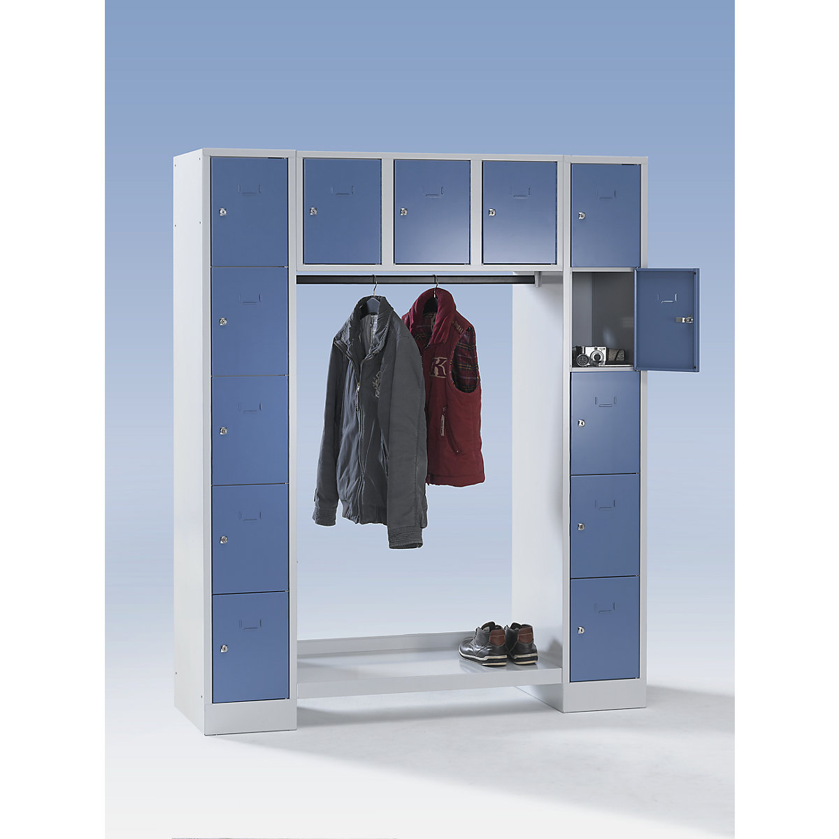 Coat rack system, open – Wolf (Product illustration 11)-10