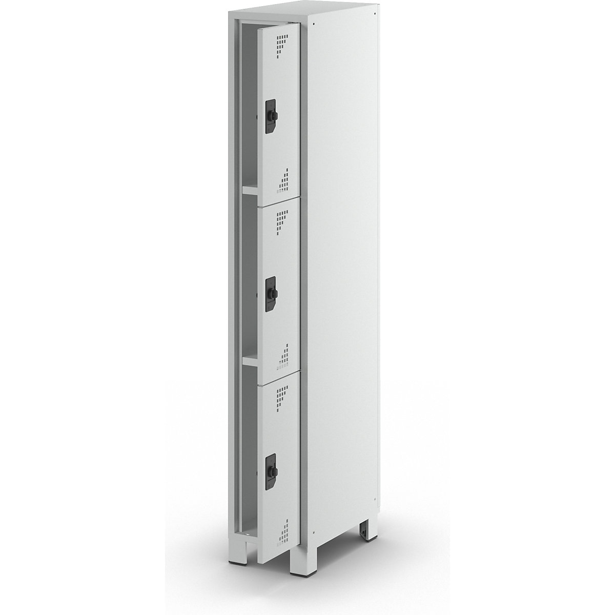 Compartment locker, compartment height 558 mm – eurokraft pro (Product illustration 3)-2