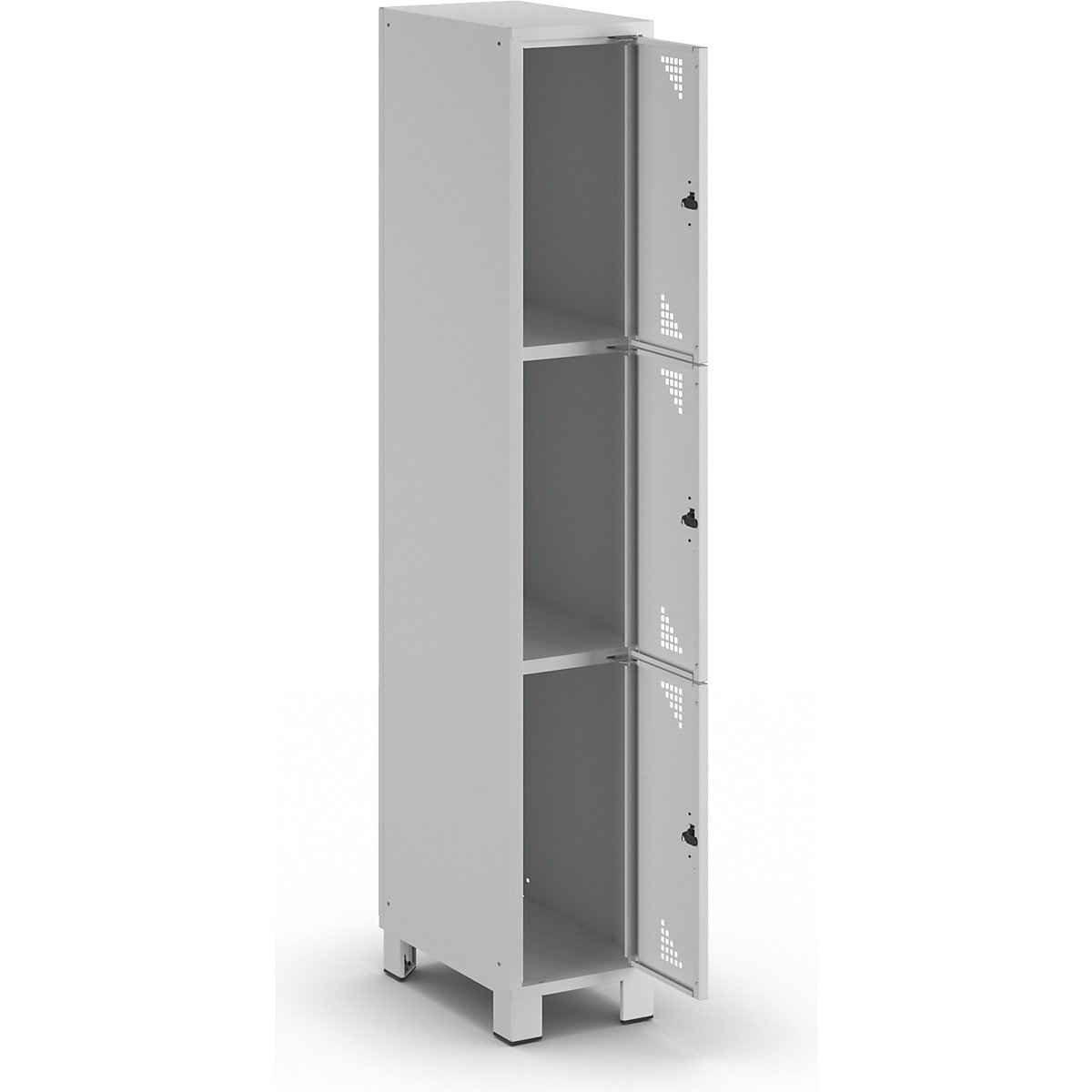 Compartment locker, compartment height 558 mm – eurokraft pro