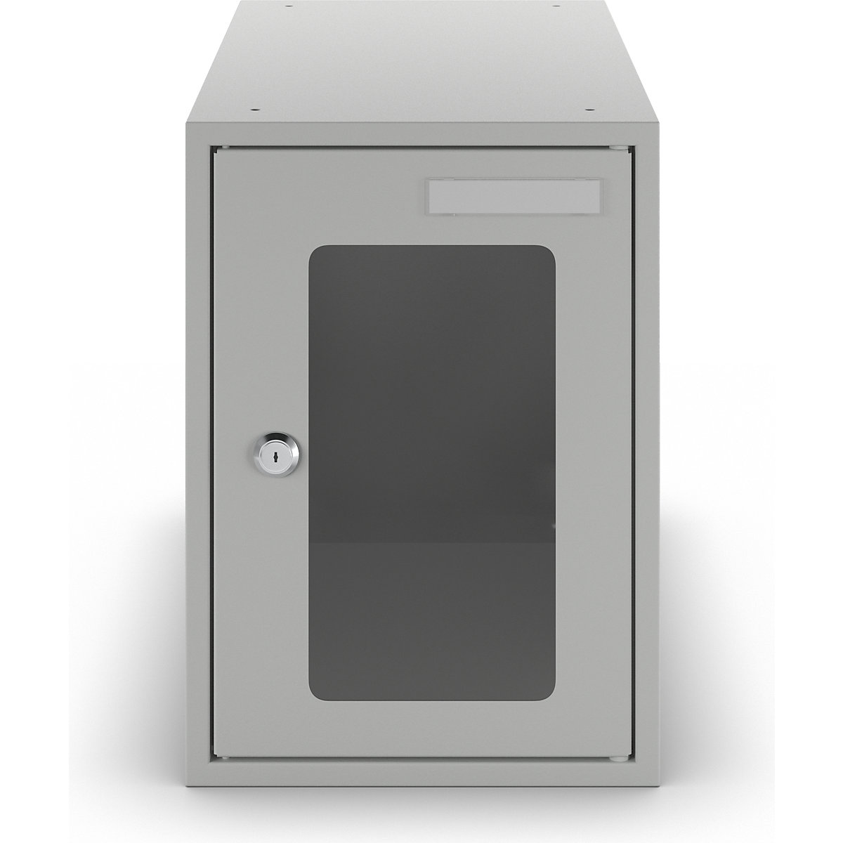 Cube lockers with vision panel – eurokraft basic (Product illustration 4)-3