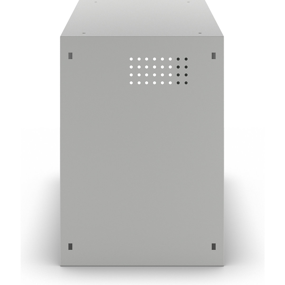 Cube lockers with vision panel – eurokraft basic (Product illustration 5)-4