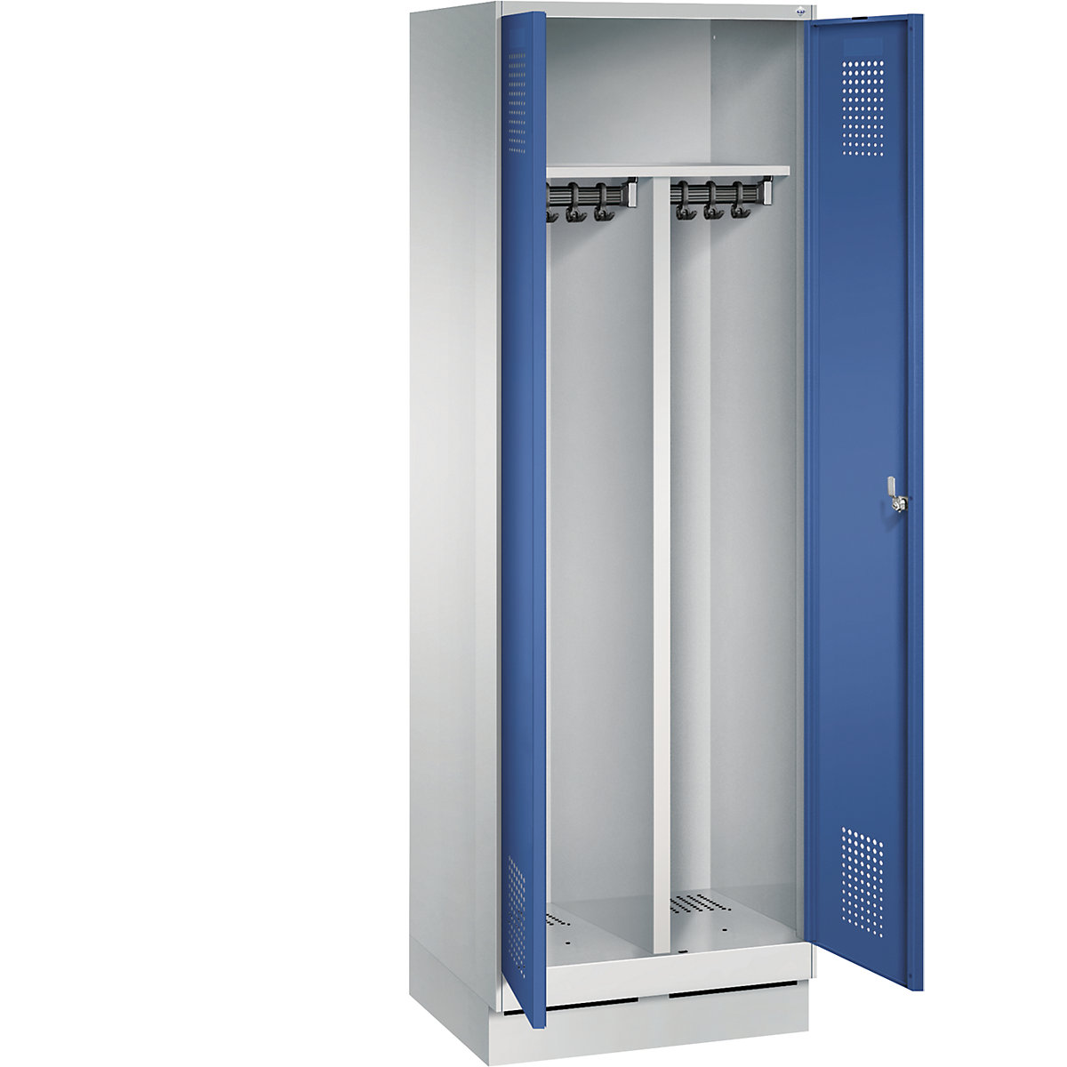 EVOLO cloakroom locker, doors close in the middle – C+P (Product illustration 19)-18