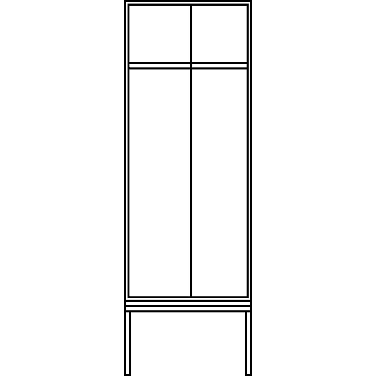 EVOLO cloakroom locker – C+P (Product illustration 10)-9