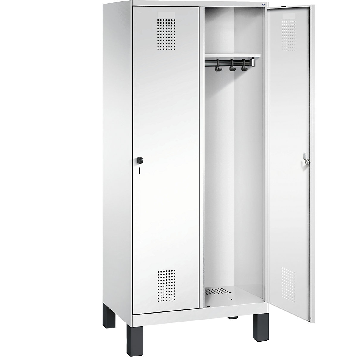 EVOLO cloakroom locker, with feet – C+P (Product illustration 20)-19