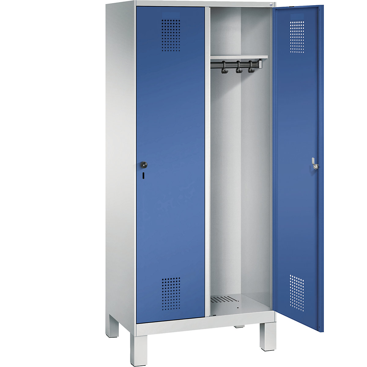 EVOLO cloakroom locker, with feet – C+P (Product illustration 22)-21