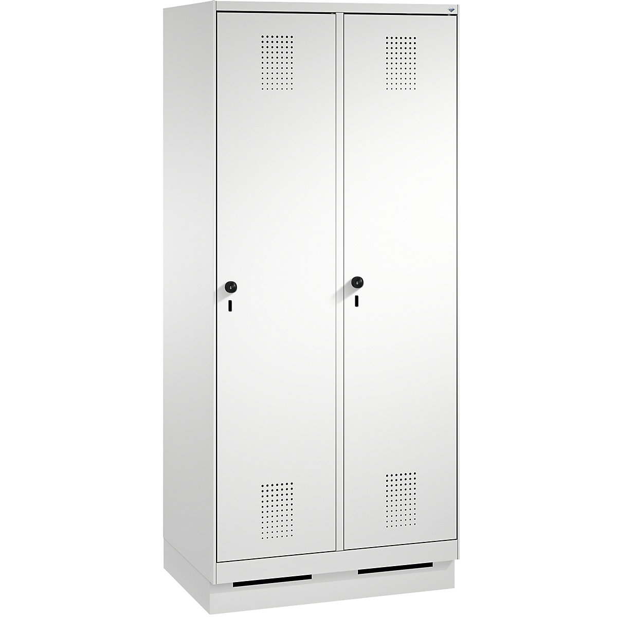 EVOLO cloakroom locker, with plinth – C+P