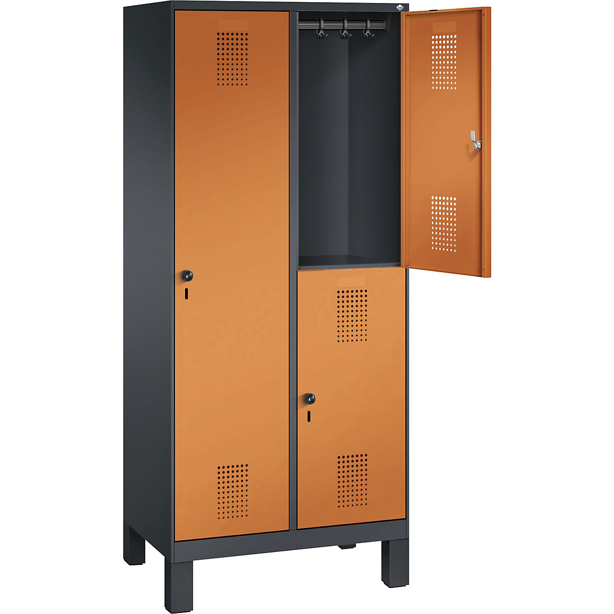 EVOLO combination cupboard, single and double tier – C+P (Product illustration 28)
