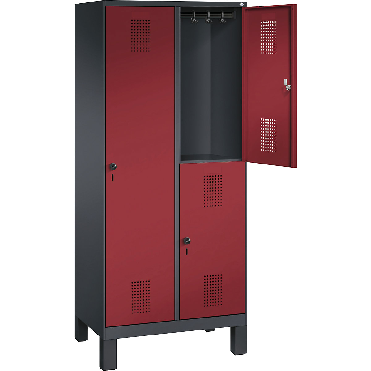 EVOLO combination cupboard, single and double tier – C+P (Product illustration 22)